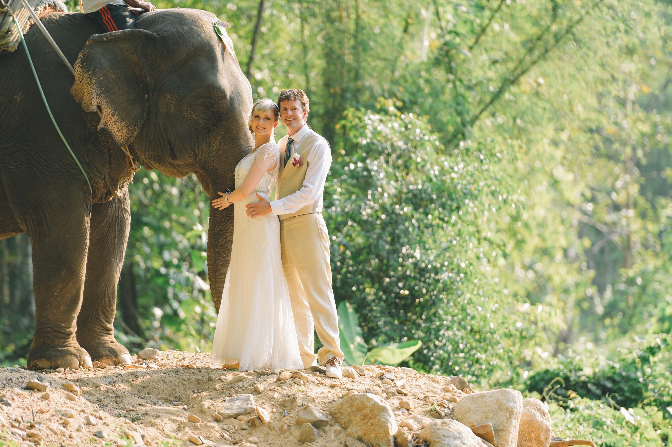 wedding destination in Koh Phi Phi, Krabi, Thailand, lovedezign photography, wedding inter, Thai photographer, Zeavola, elephant riding at Krabi, bamboo island wedding