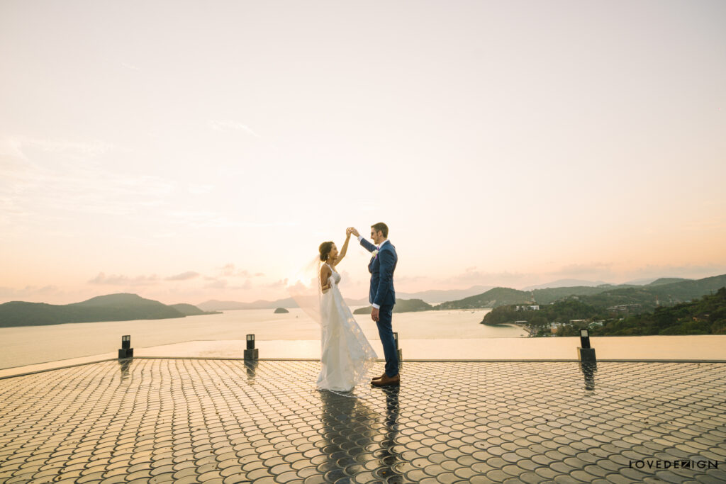 Phuket wedding photography at Sripanwa