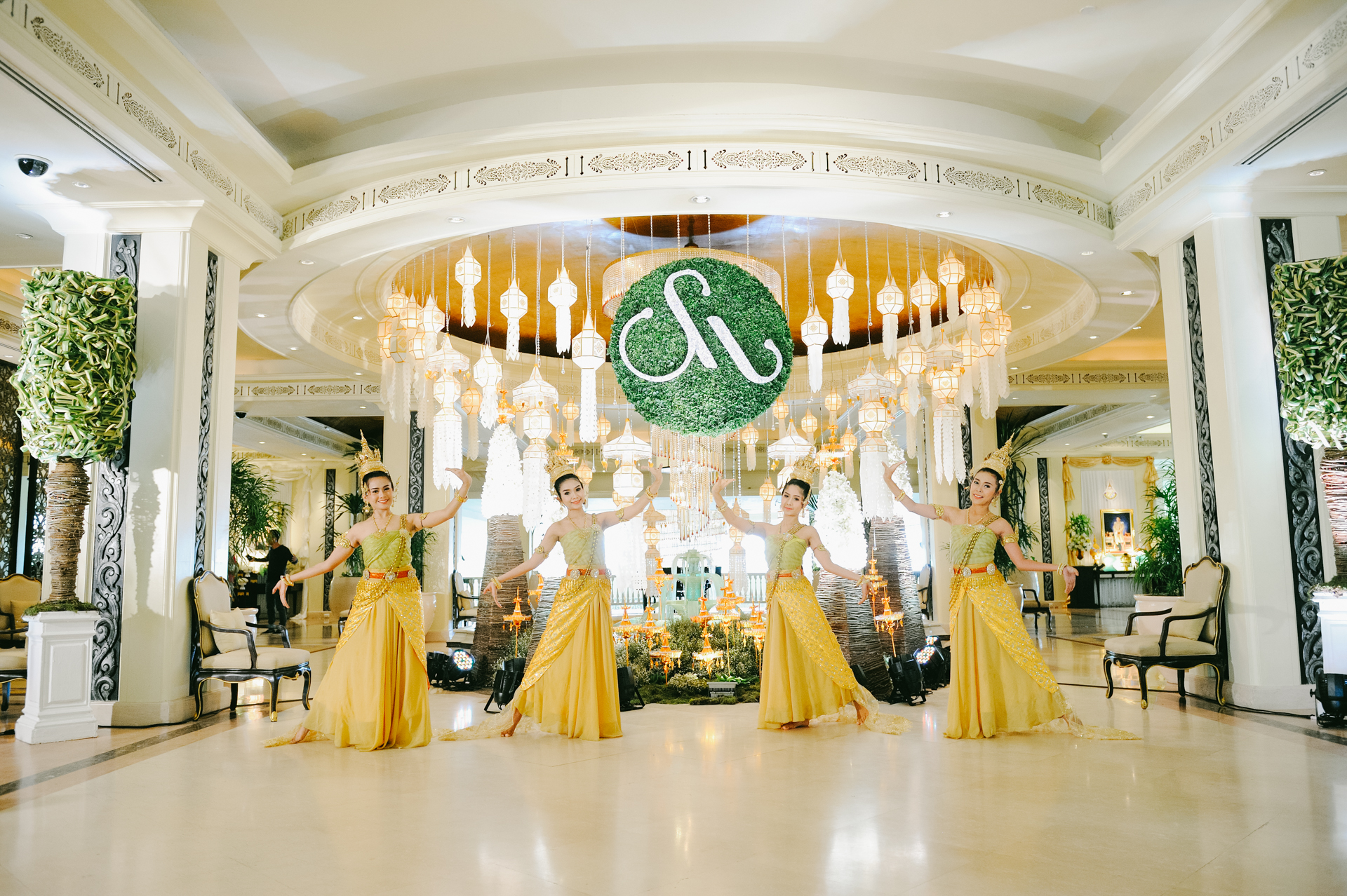 indian wedding Telugu at Dusit Thani, Hua Hin, Thai art wedding decoration, lovedezign photography