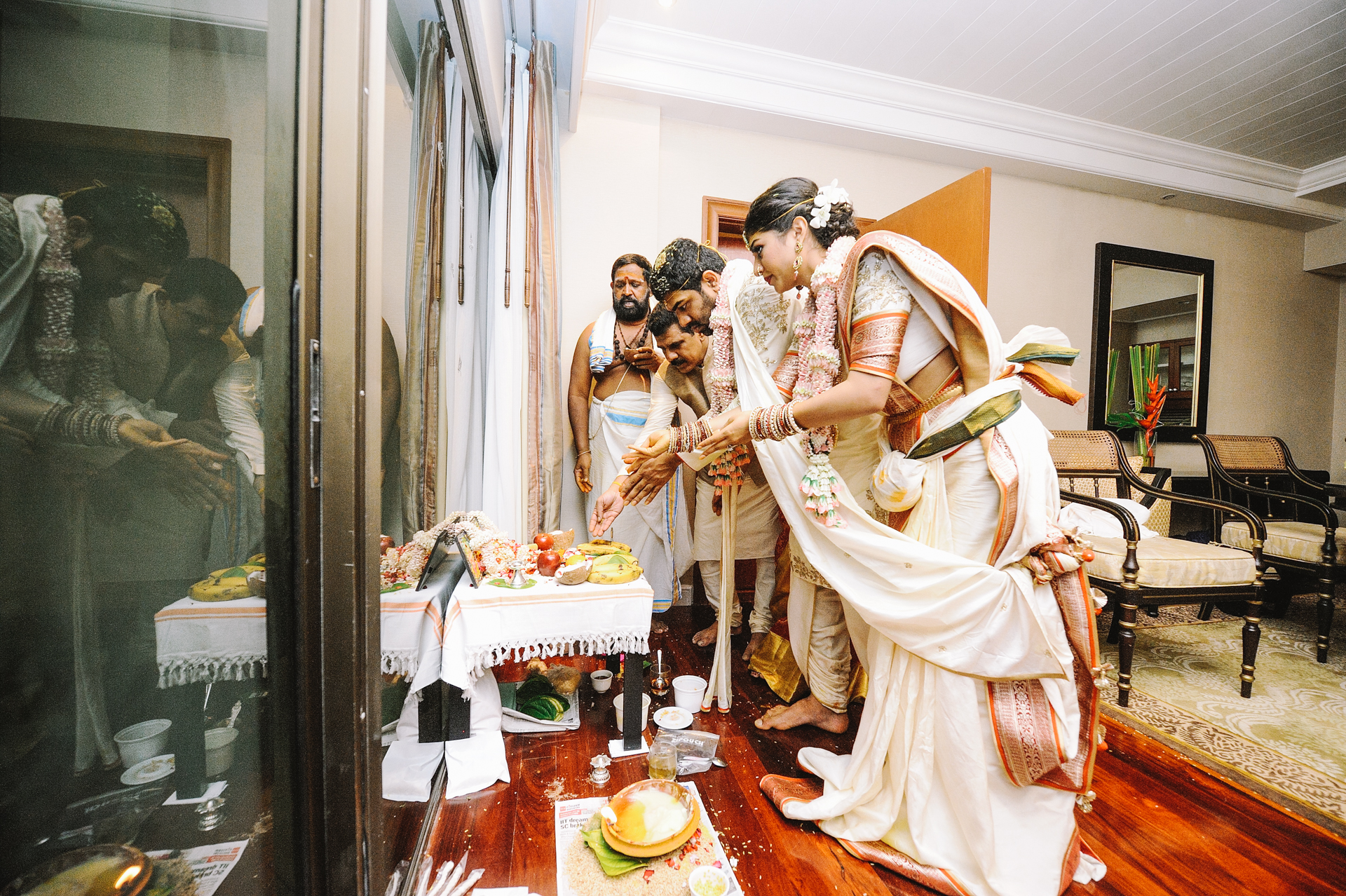 indian wedding Telugu at Dusit Thani, Hua Hin, Thai art wedding decoration, lovedezign photography