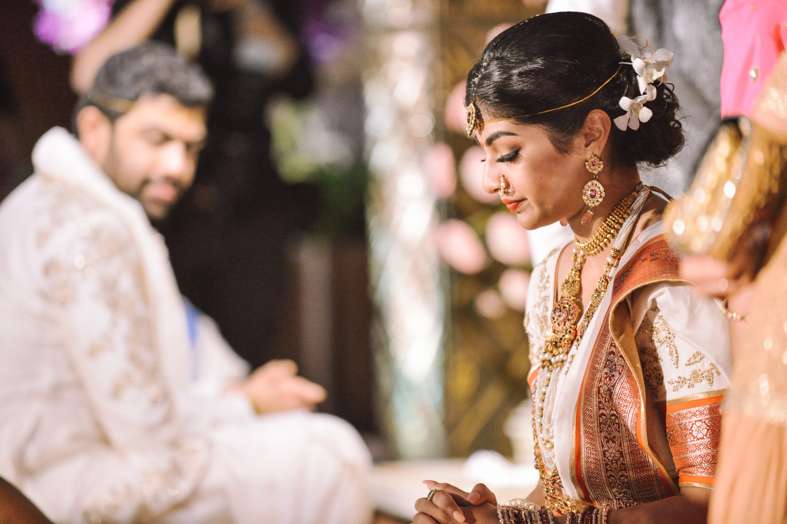 indian wedding Telugu at Dusit Thani, Hua Hin, Thai art wedding decoration, lovedezign photography