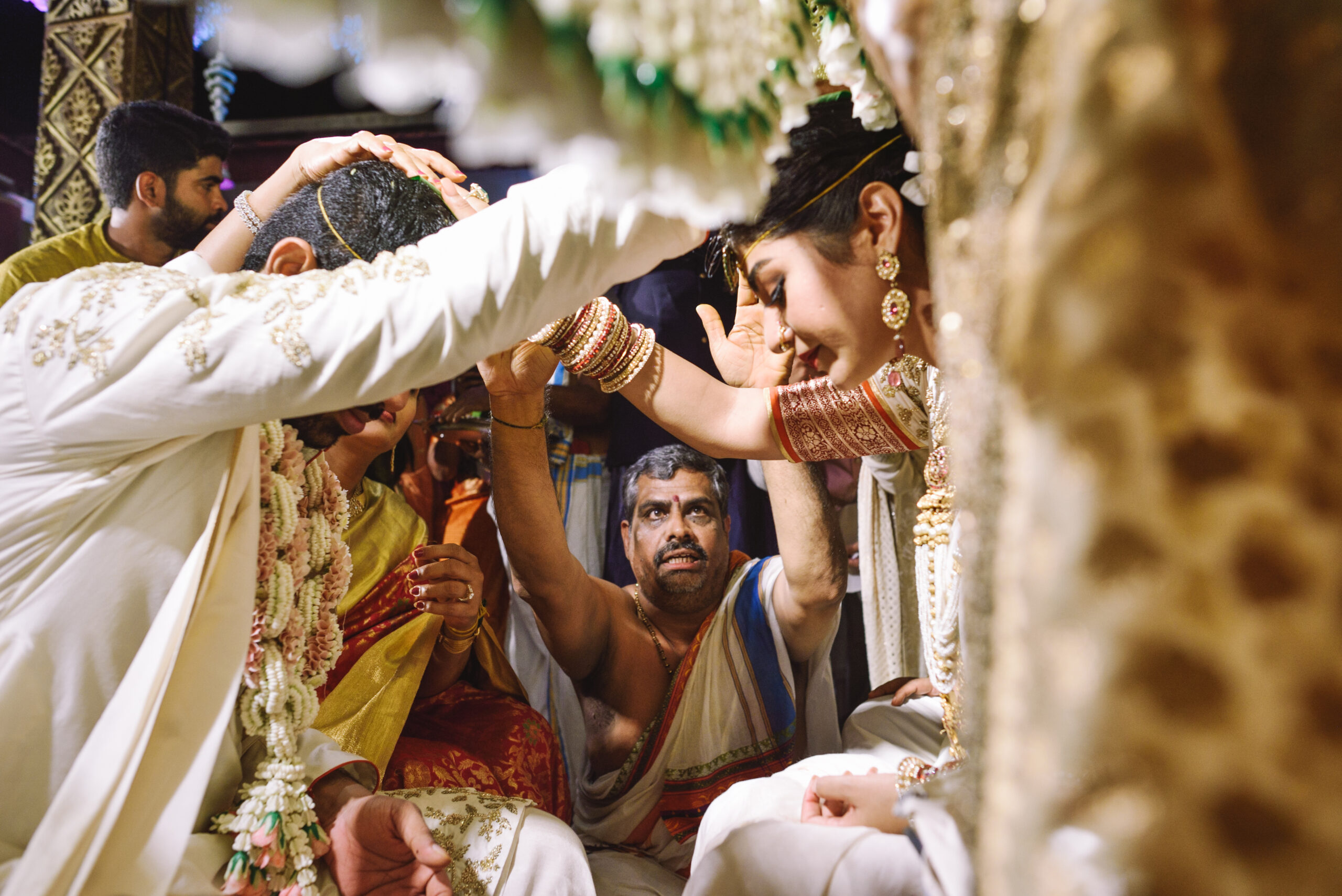 indian wedding Telugu at Dusit Thani, Hua Hin, Thai art wedding decoration, lovedezign photography