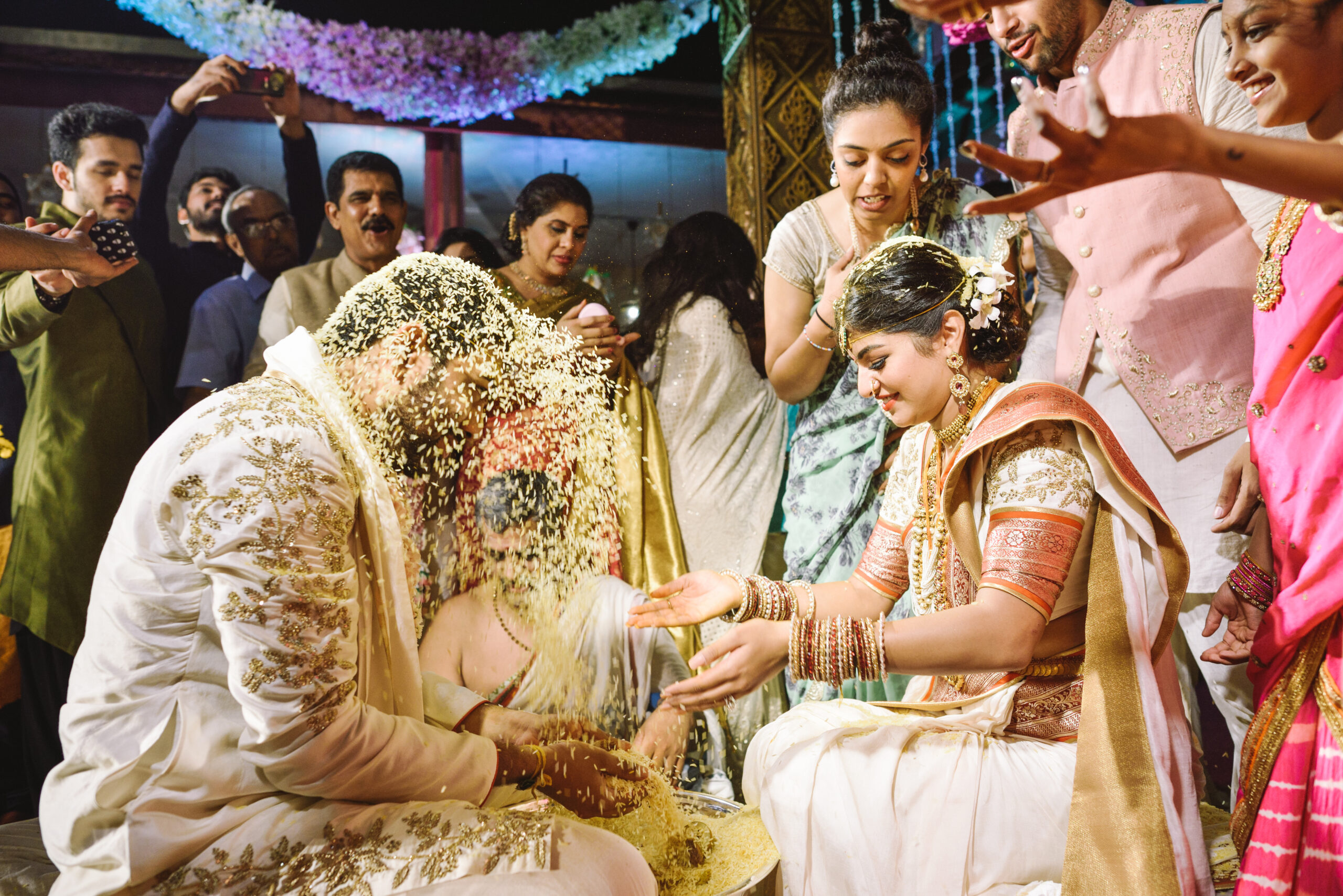 indian wedding Telugu at Dusit Thani, Hua Hin, Thai art wedding decoration, lovedezign photography