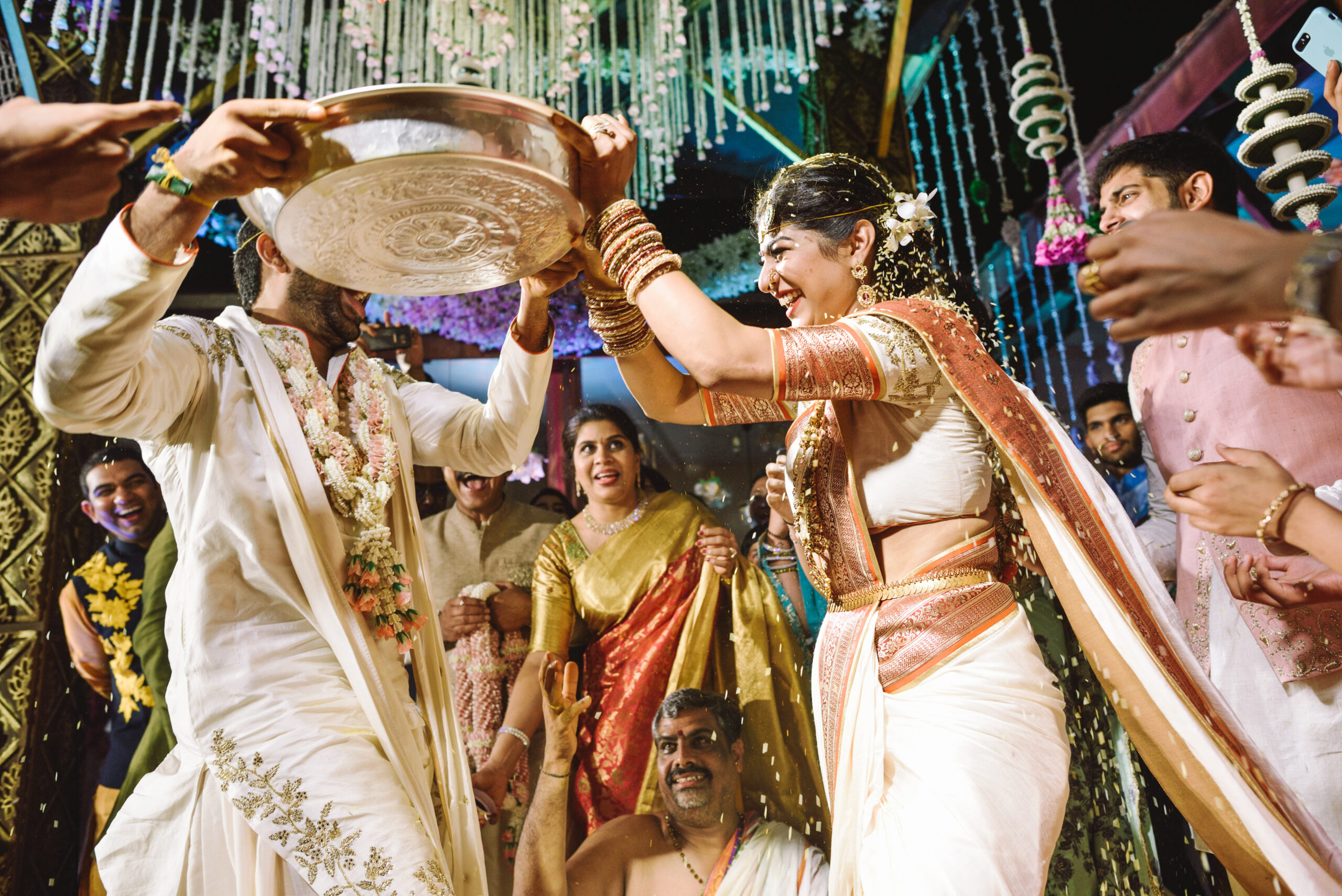 indian wedding Telugu at Dusit Thani, Hua Hin, Thai art wedding decoration, lovedezign photography