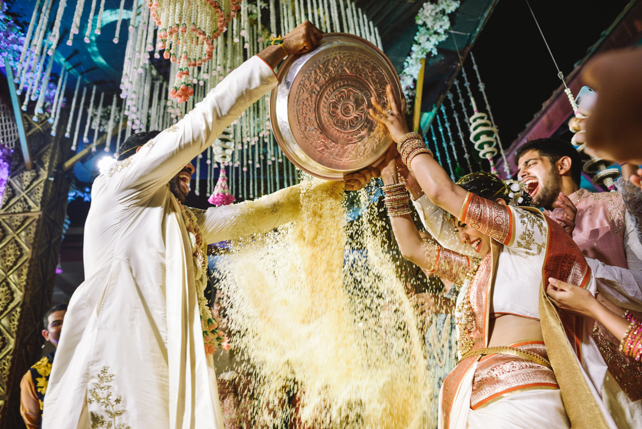 indian wedding Telugu at Dusit Thani, Hua Hin, Thai art wedding decoration, lovedezign photography