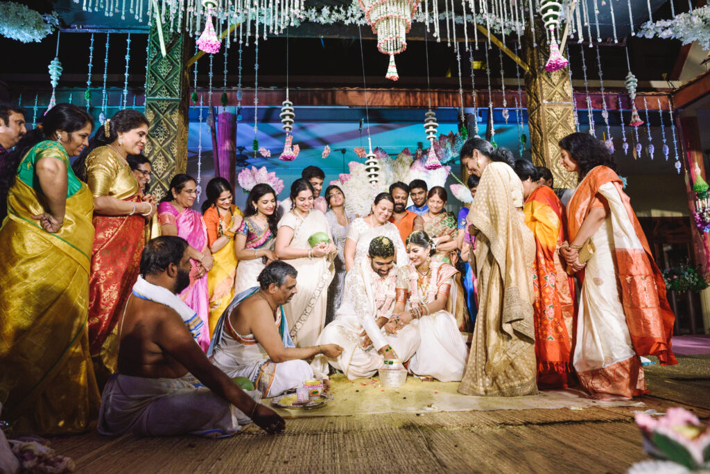 indian wedding Telugu at Dusit Thani, Hua Hin, Thai art wedding decoration, lovedezign photography