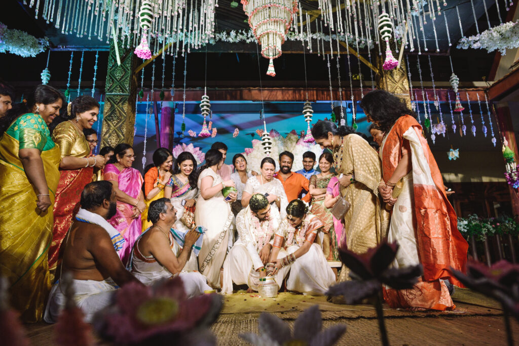indian wedding Telugu at Dusit Thani, Hua Hin, Thai art wedding decoration, lovedezign photography