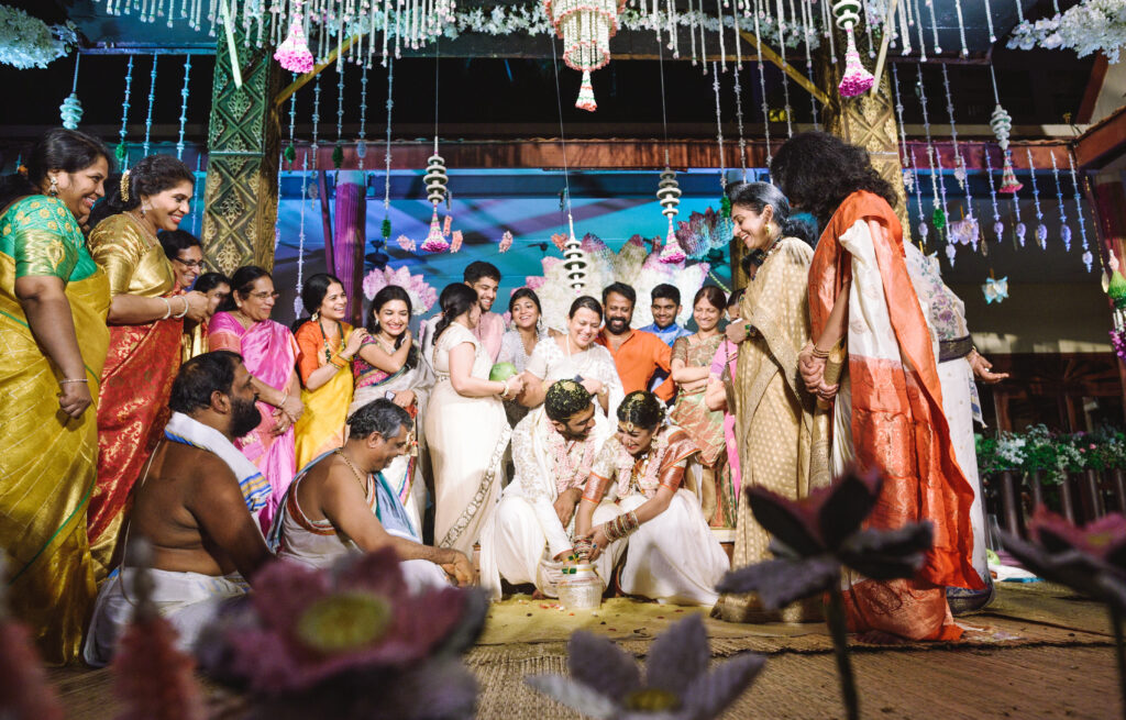 indian wedding Telugu at Dusit Thani, Hua Hin, Thai art wedding decoration, lovedezign photography