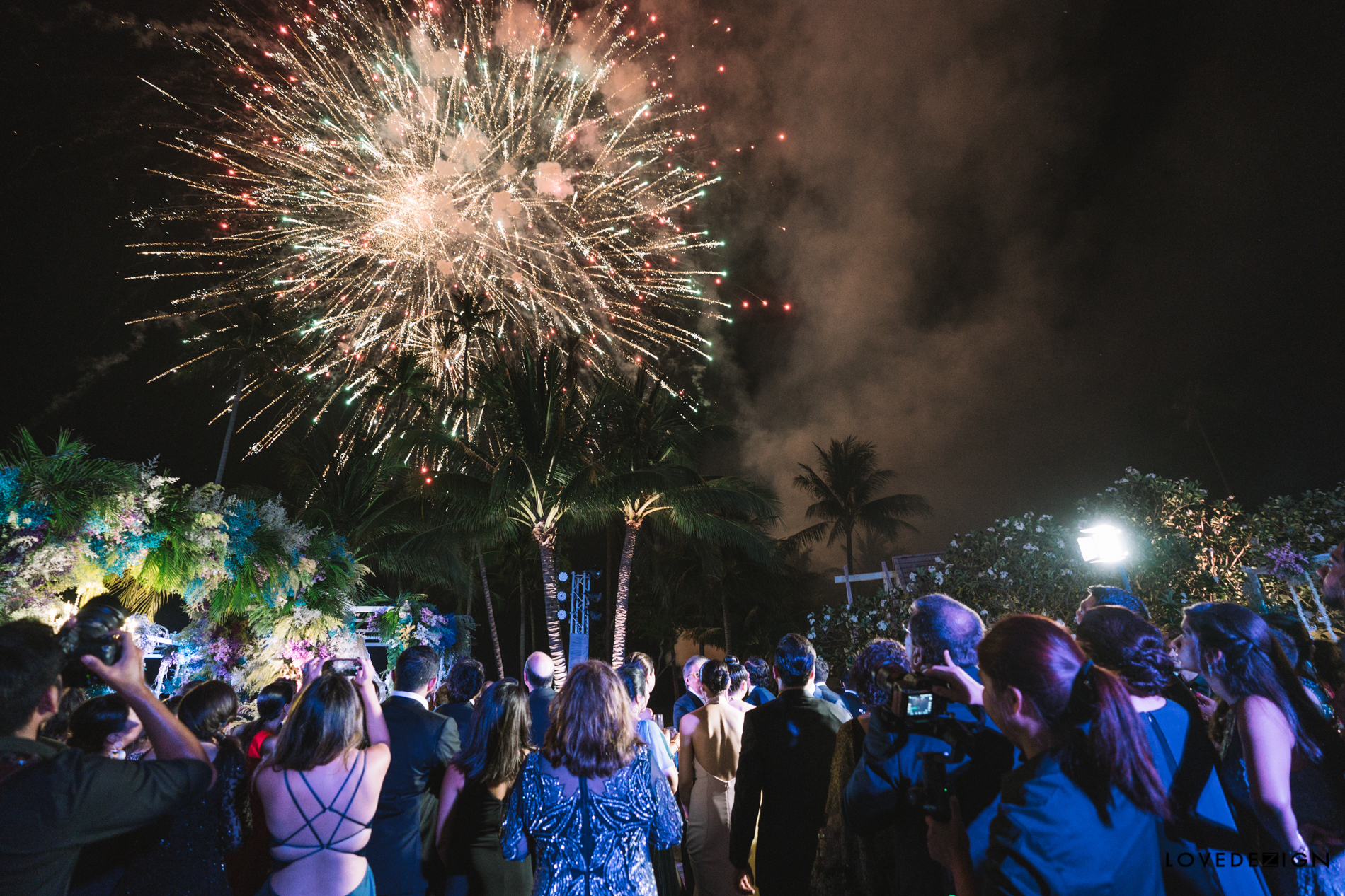indian wedding at YL residence, Koh Samui