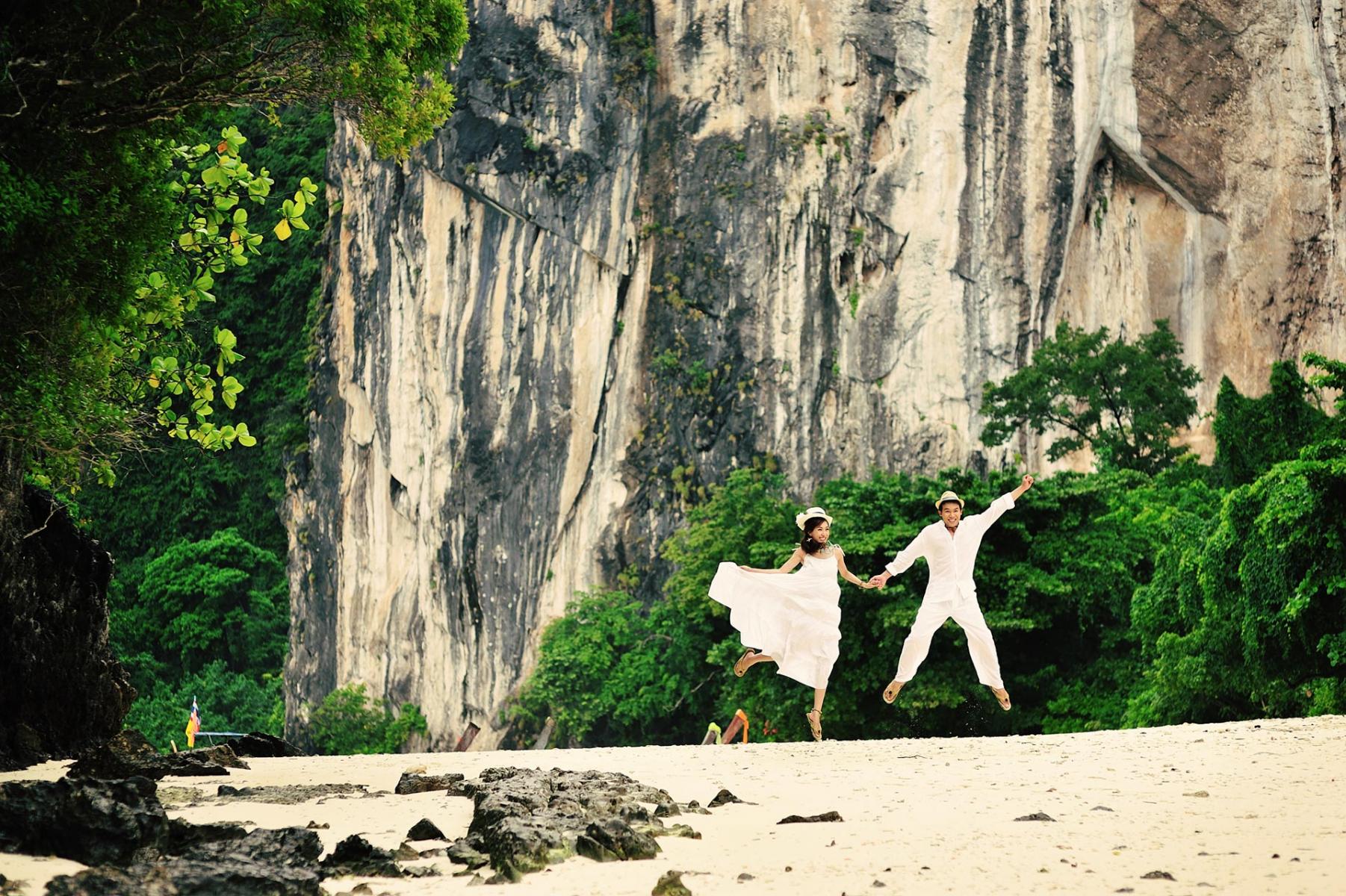 wedding photo krabi thailand koh hong