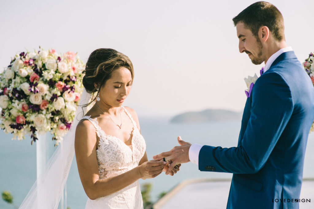 Phuket wedding photography at Sripanwa