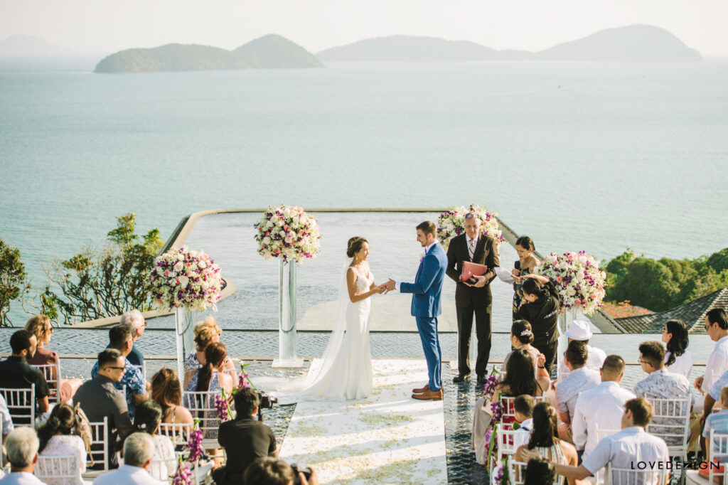 Phuket wedding photography at Sripanwa