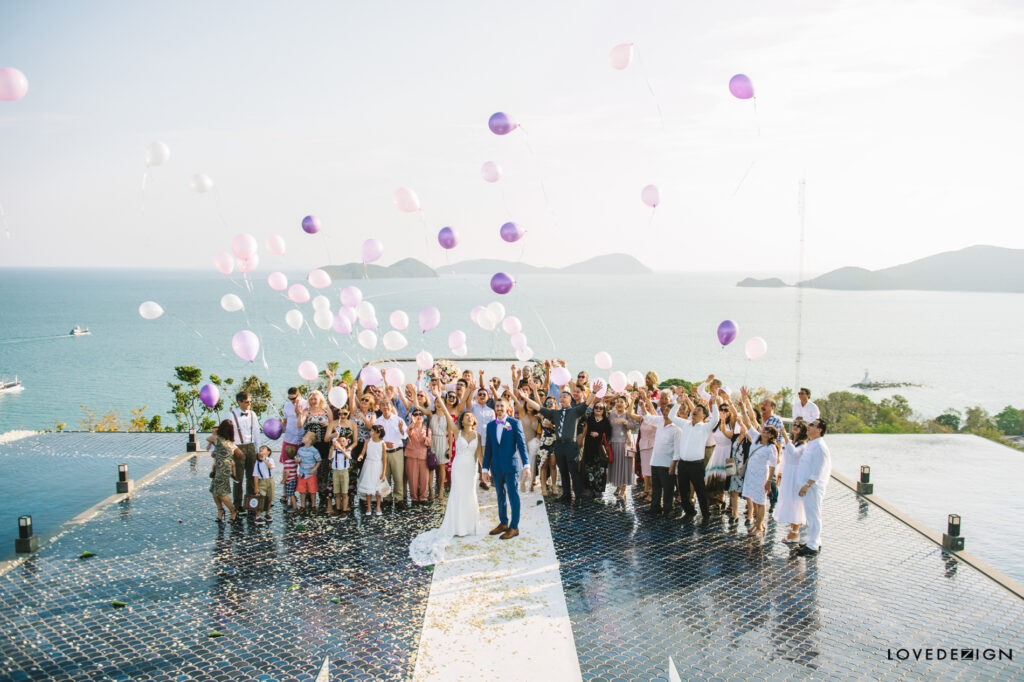 Phuket wedding photography at Sripanwa