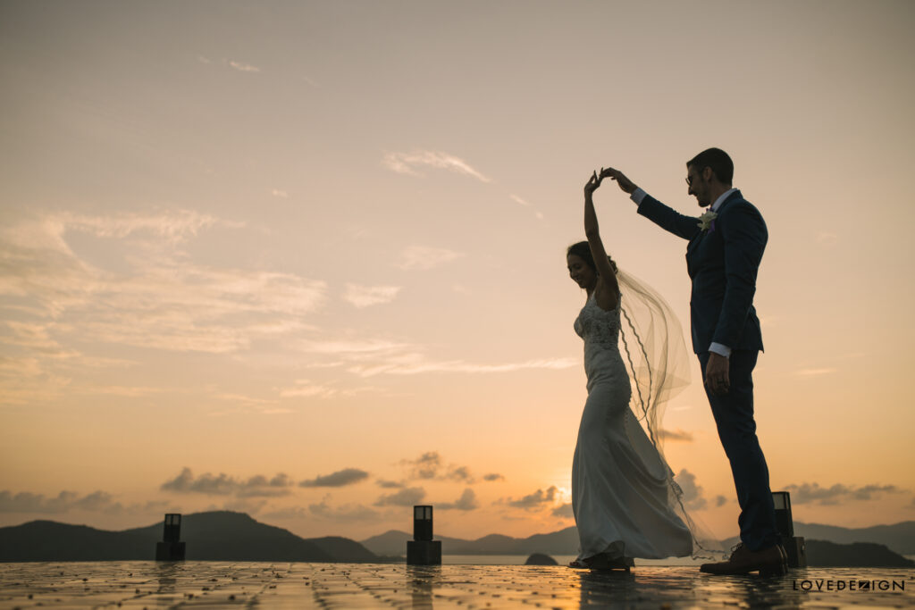 Phuket wedding photography at Sripanwa