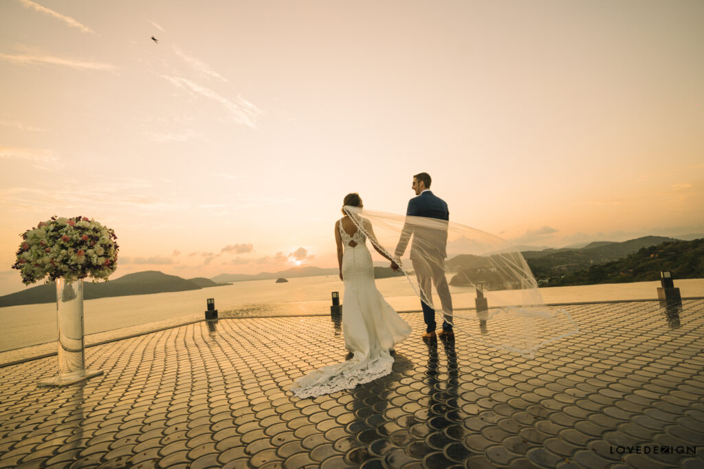 Phuket wedding photography at Sripanwa