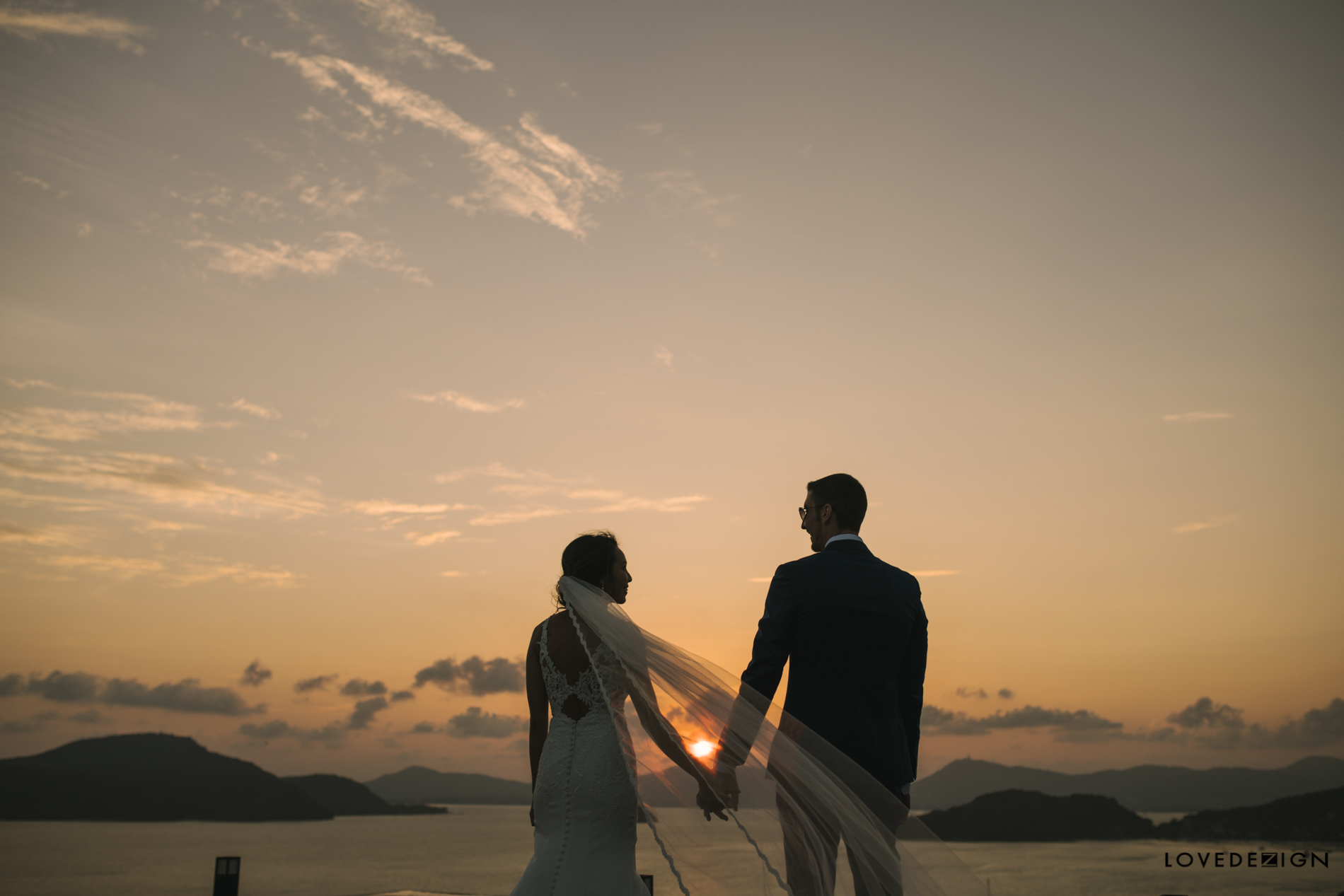 Phuket wedding photography at Sripanwa
