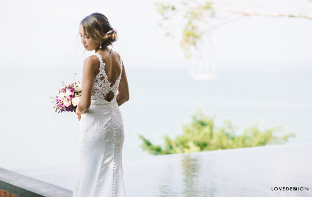 Phuket wedding photography at Sripanwa