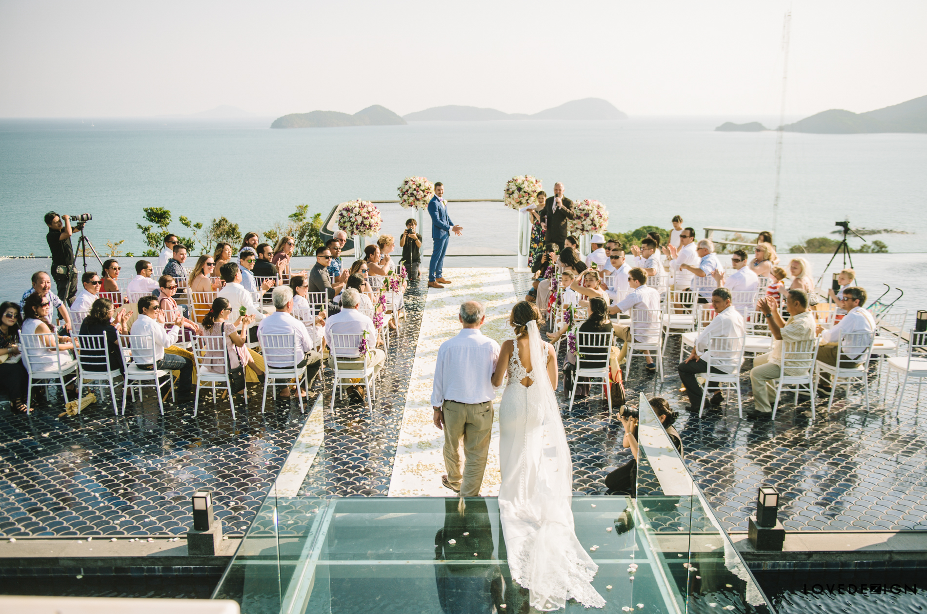 Phuket wedding photography at Sripanwa