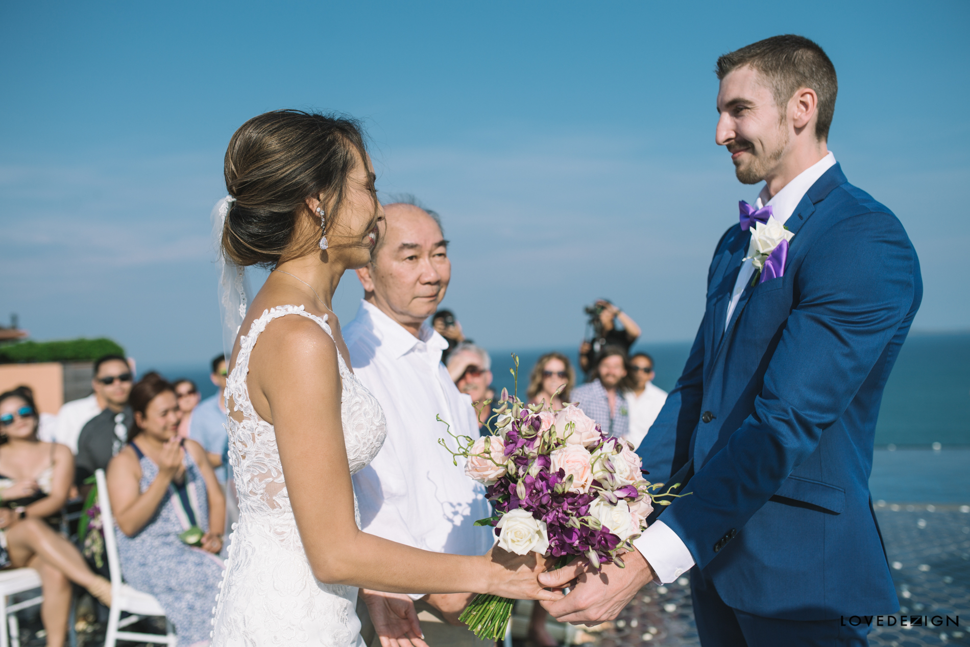 Phuket wedding photography at Sripanwa