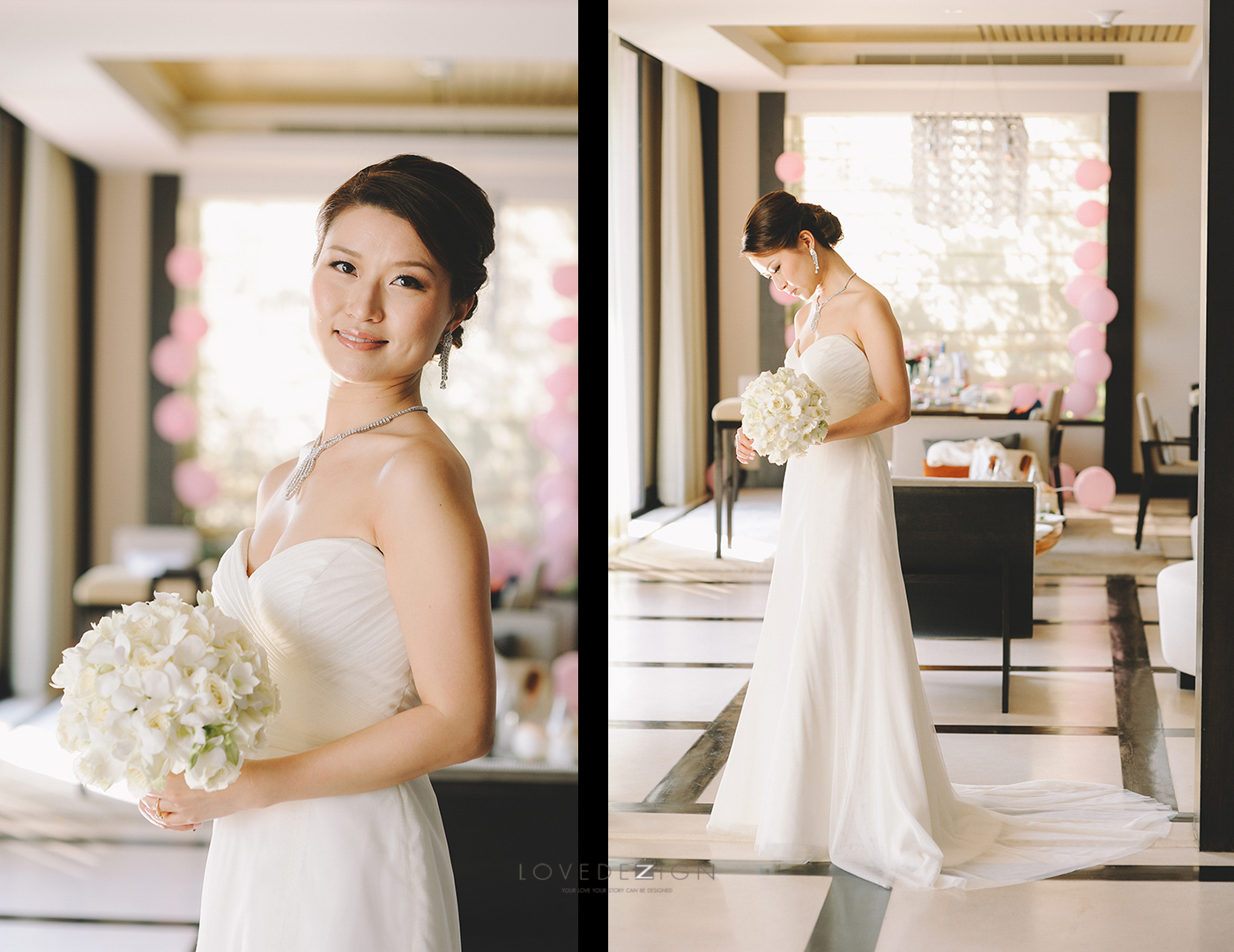 wedding photo at Conrad Samui, wedding destination in Thailand