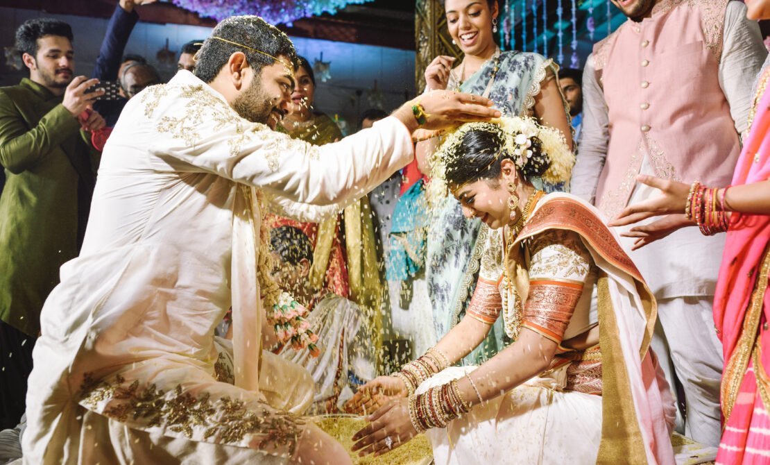 indian wedding photo by lovedezign