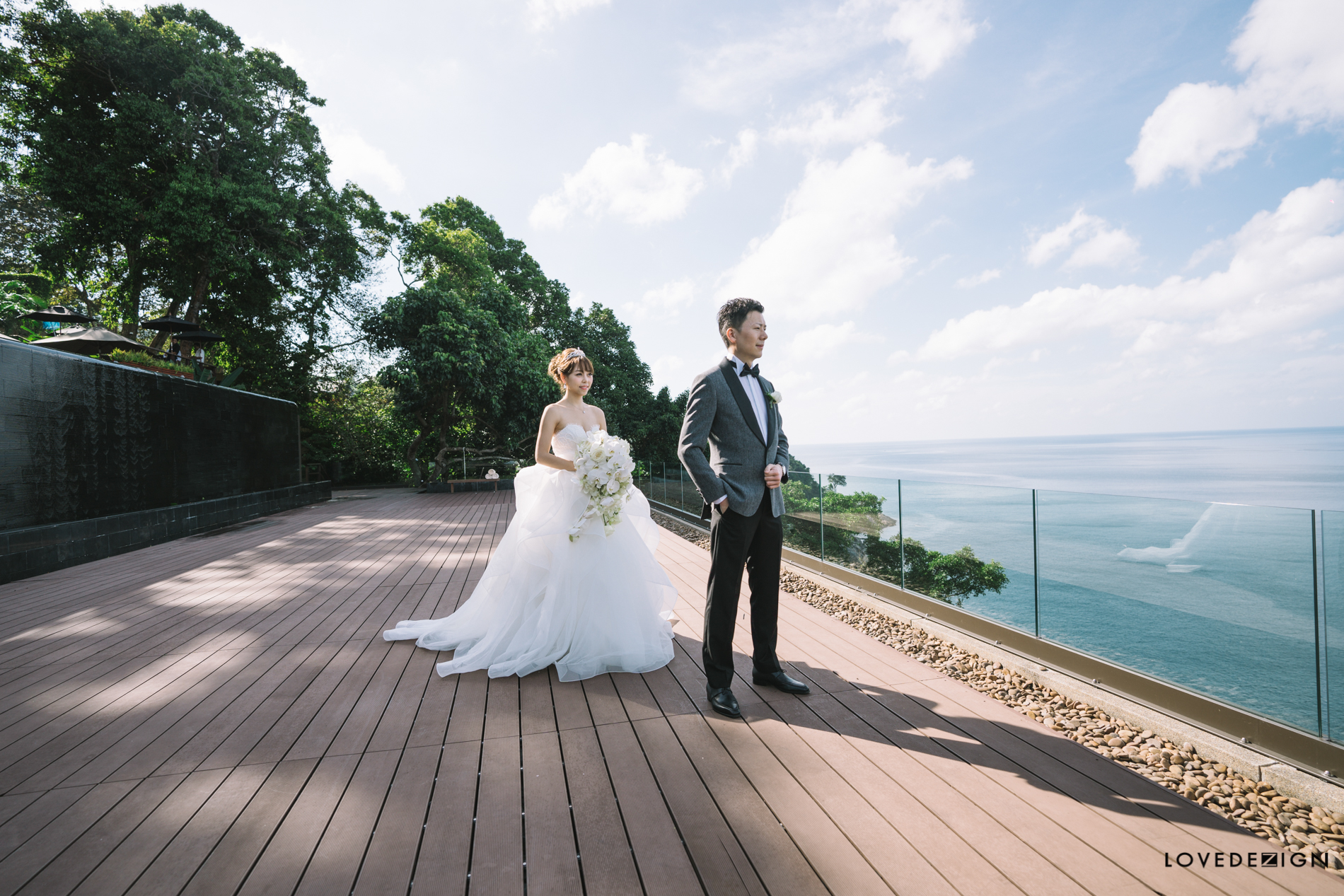 wedding photography at Paresa, Phuket