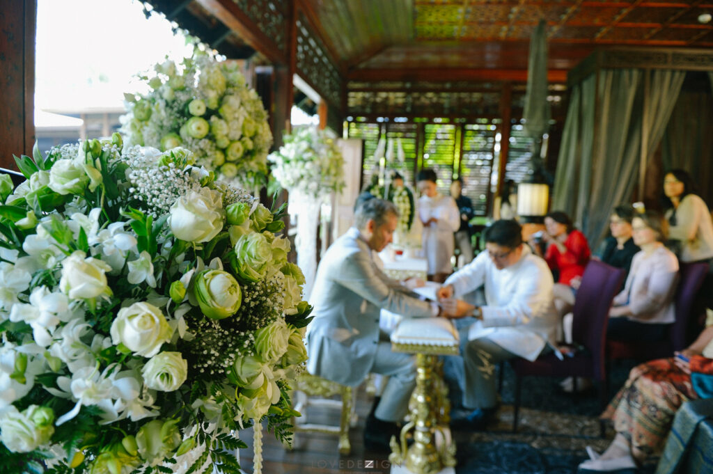 wedding photography at 137 pillars house, Chiangmai wedding.