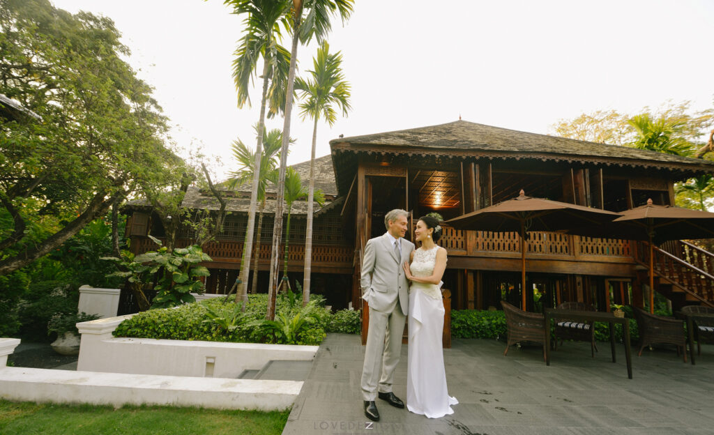 wedding photography at 137 pillars house, Chiangmai wedding.